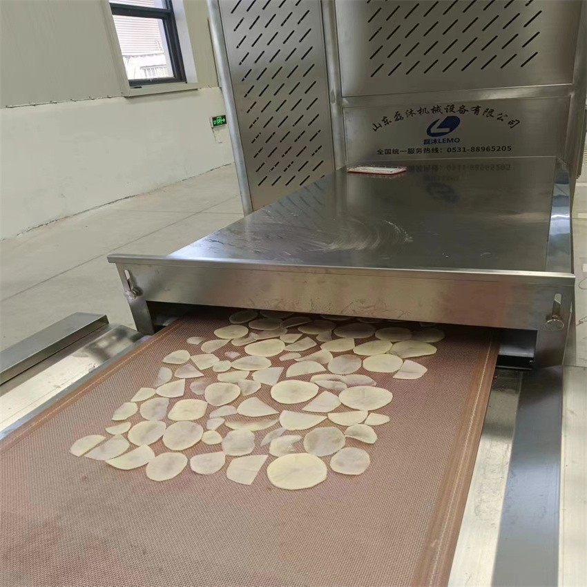 隧道式休閑食品微波烘烤膨化設備 一機多用